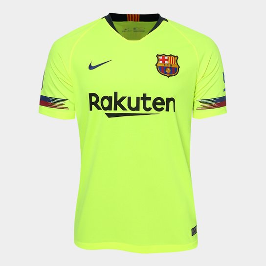 Camisa Barcelona Away 2018 s/n° - Torcedor Nike Masculina - Verde