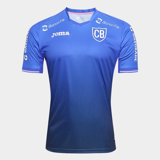 Camisa Bolivar Third 17/18 s/n° - Torcedor Joma Masculina - Azul