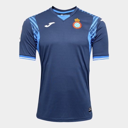 Camisa Espanyol Away 17/18 s/n°- Torcedor Joma Masculina - Marinho