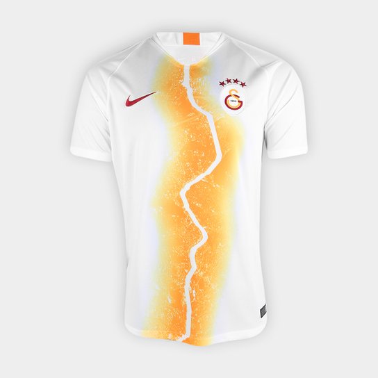 Camisa Galatasaray Third 2018 s/n° - Torcedor Nike Masculina - Branco