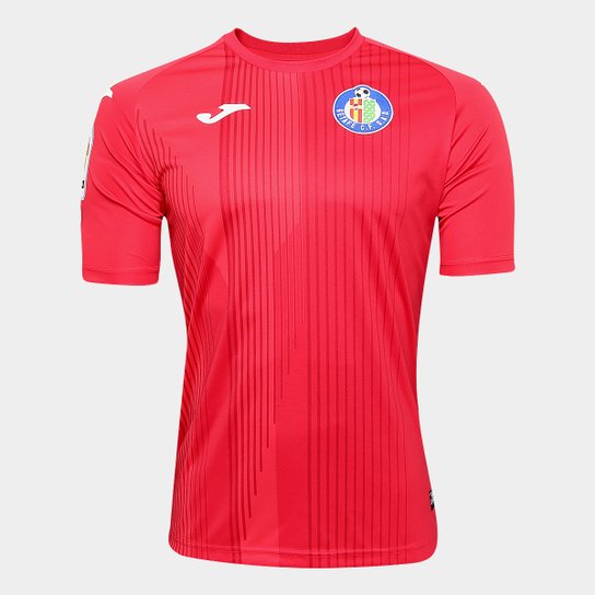 Camisa Getafe Away 17/18 s/n° - Torcedor Joma Masculina - Vermelho