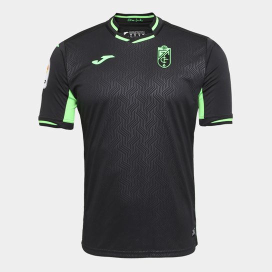 Camisa Granada Away 17/18 s/n°- Torcedor Joma Masculina - Preto