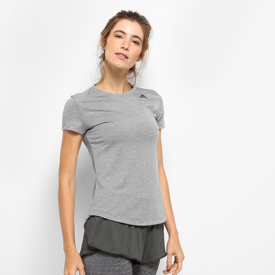 Camiseta Adidas Mc Prime Tee Mix Feminina - Cinza