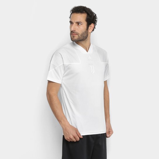 Camiseta Juventus Lic Adidas Masculina - Branco