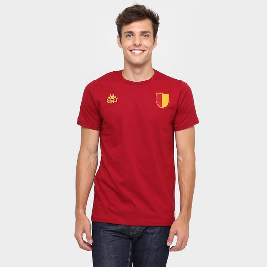 Camiseta Roma Kappa Masculina - Vermelho