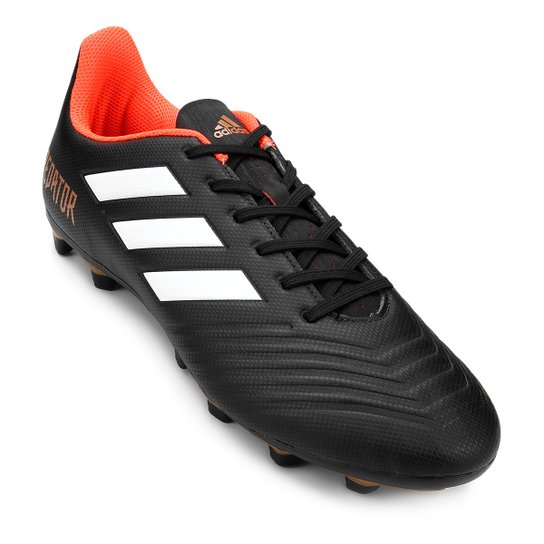 Chuteira Campo Adidas Predator 18 4 FXG - Preto