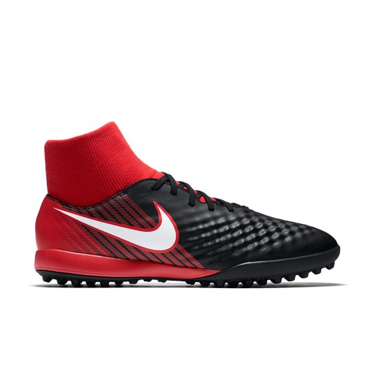 Chuteira Society Nike Magista Onda 2 DF TF - Preto+Branco