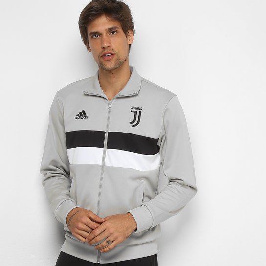 Jaqueta Juventus 3S Adidas Masculina - Off White