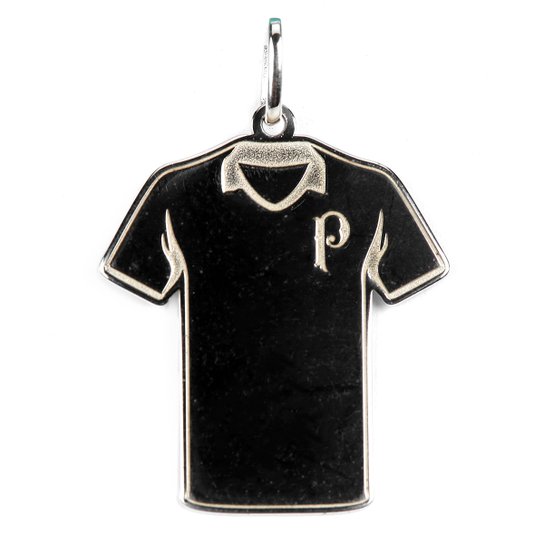 Pingente Infantil Palmeiras Camisa - Prata