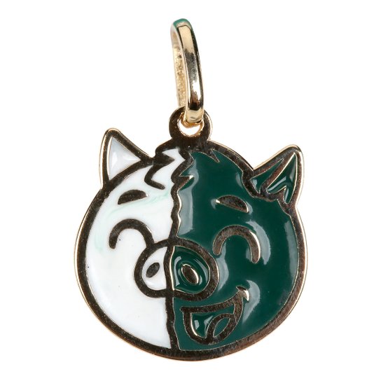 Pingente Infantil Palmeiras Mascote - Dourado