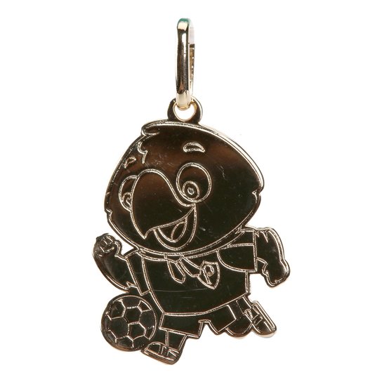 Pingente Palmeiras Infantil Mascote - Dourado