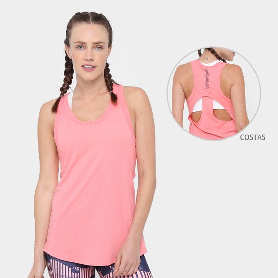 Regata Under Armour Triblend Feminina - Rosa
