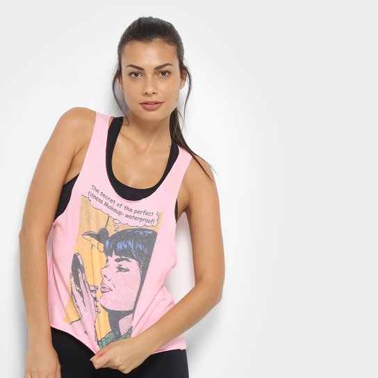 Regata Vestem Básica Waterproof Feminina - Rosa