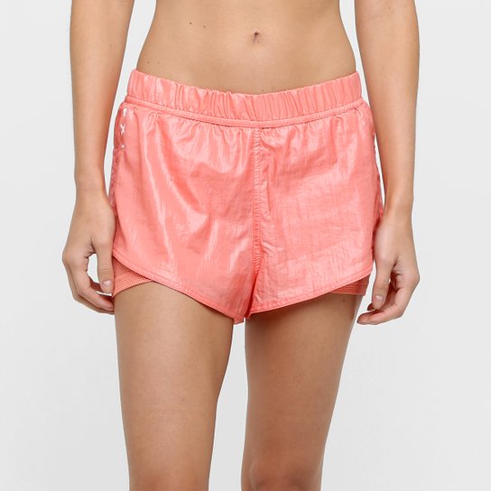Short Fila Shine Light FXT Feminino - Coral