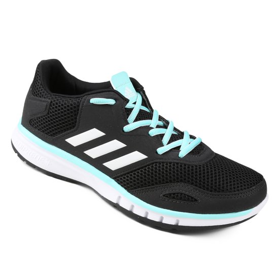 Tênis Adidas Protostar Feminino - Preto+Azul claro