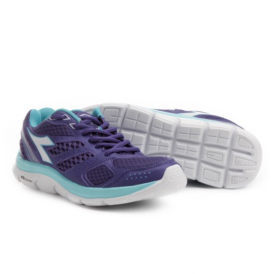 Tênis Diadora Legacy Feminino - Roxo+Azul