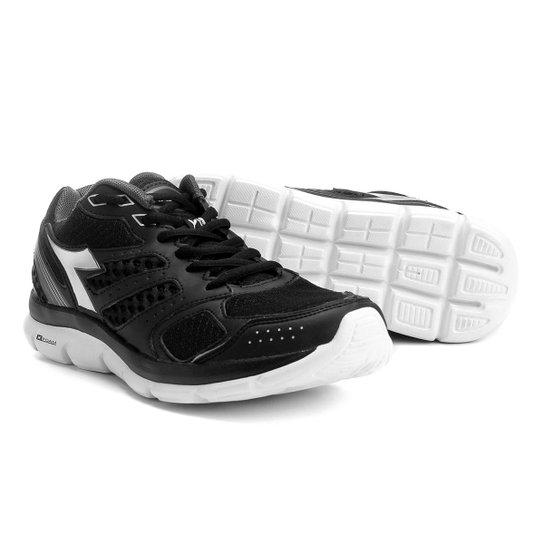 Tênis Diadora Legacy Masculino - Preto+Prata
