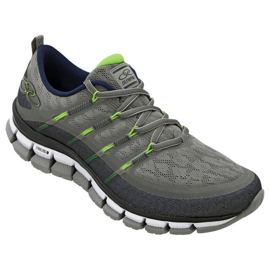Tênis Olympikus Cyber Masculino - Chumbo+Azul
