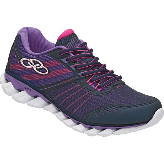 Tênis Olympikus Strike Feminino - Marinho+Roxo