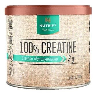 100% Creatine (300g) Nutrify Sabor:Sem