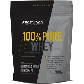 100% Pure Whey 900g refil - Probiótica
