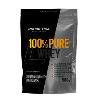 100% Pure Whey 900g Refil - Probiotica