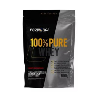 100% Pure Whey 900g refil - Probiótica