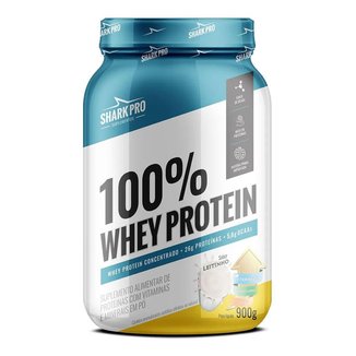 100% Whey Protein - 900g Leitinho - Shark Pró