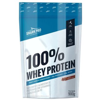 100% Whey Protein - 900g Refil Doce de Leite - Shark Pro