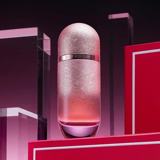 212 VIP Rosé Elixir Carolina Herrera Perfume Feminino EDP 30ml