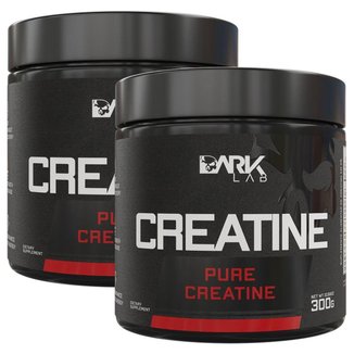2x Creatina Pura Monohidratada 300g Dark Lab