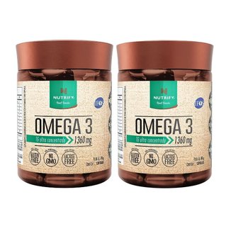 2x Ômega 3 Fish Oil - Nutrify 120 cápsulas