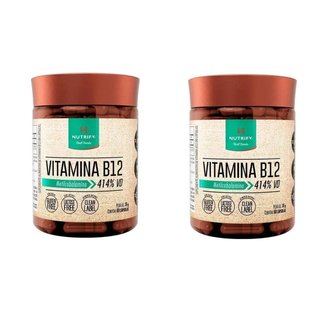 2x Vitamina B12 Nutrify Vegana 60 Caps