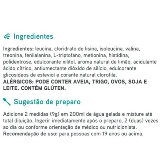 AA9 - Aminoácidos Essenciais 270g Limão Apisnutri - SV