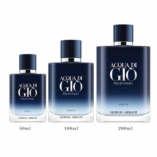 Acqua Di Giò Profondo Giorgio Armani - Perfume Masculino Parfum 100ml