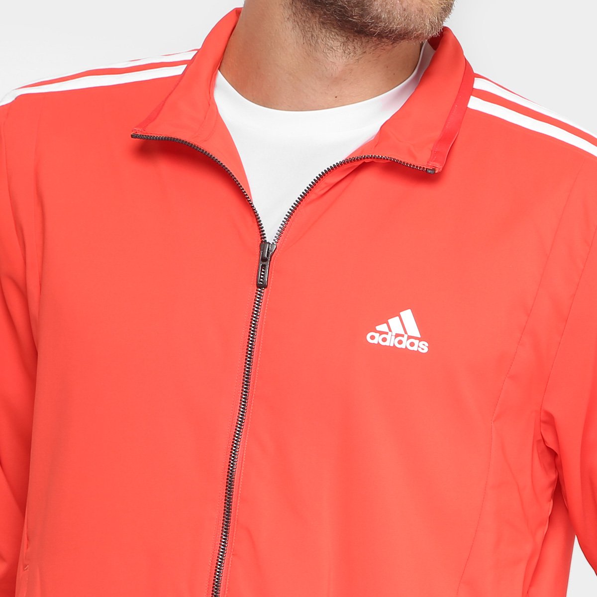 Agasalho Adidas Wv Light Masculino - Vermelho+Azul | Allianz Parque Shop