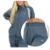 AGASALHO FEMININO PUMA TRICOT SUIT - Azul Claro
