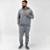 Agasalho Malwee Moletom Blusa Canguru com Calça Jogging Masculino - Cinza
