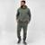 Agasalho Malwee Moletom Blusa Canguru com Calça Jogging Masculino - Verde Militar