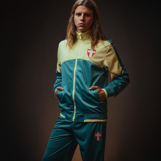 Agasalho Palmeiras Savóia Retrô 1914 Verde Masculino