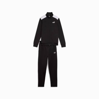AGASALHO PUMA POLY SUIT OP FEMININO PRETO E BRANCO G