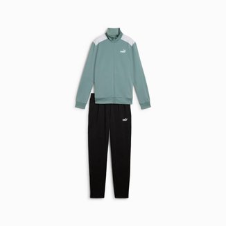 AGASALHO PUMA POLY SUIT OP FEMININO PRETO E BRANCO G