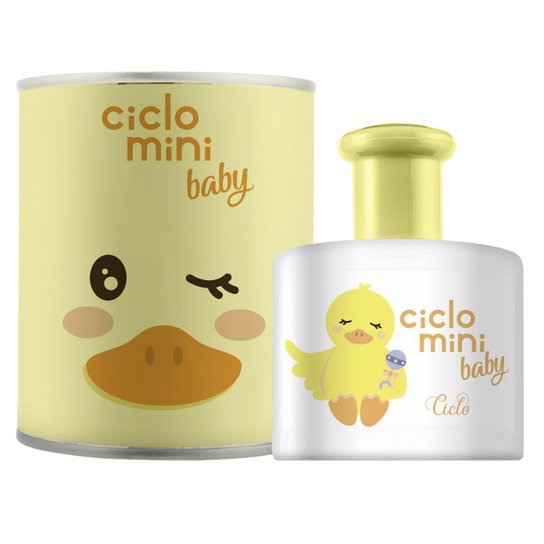 Água de Colônia Ciclo Mini QueQué Ciclo Cosméticos Perfume Infantil - 100ml