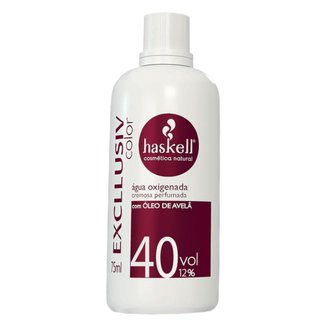 Água Oxigenada Haskell Color 40 Volumes 75ml