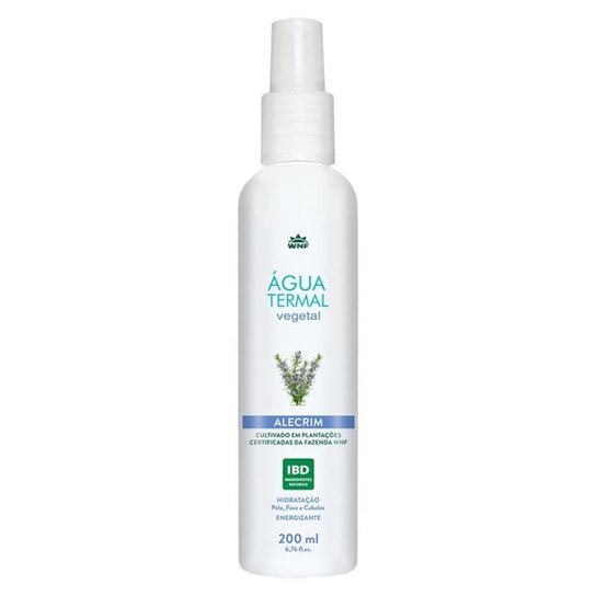 Água Termal Vegetal WFN – Alecrim 200ml