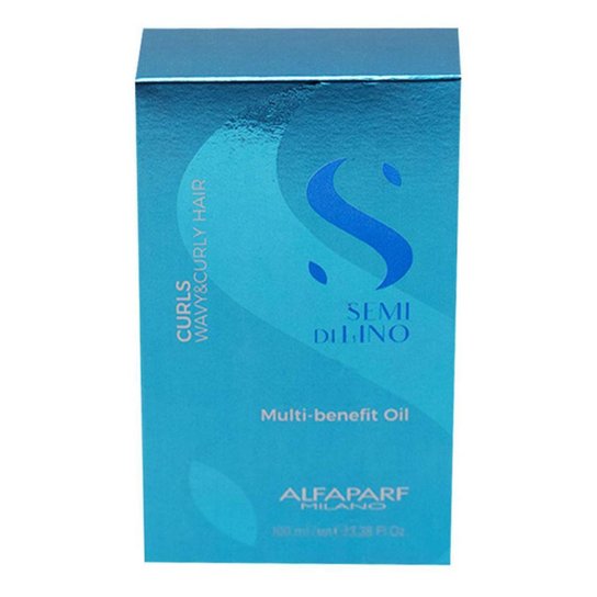 Alfaparf Semi di Lino Curls Multi Benefit Oil – Óleo Capilar 100ml