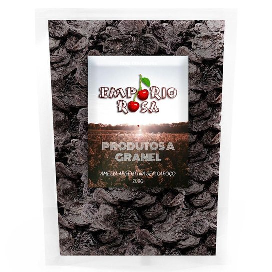Ameixa Argentina Empório Rosa Sem Caroço 200g