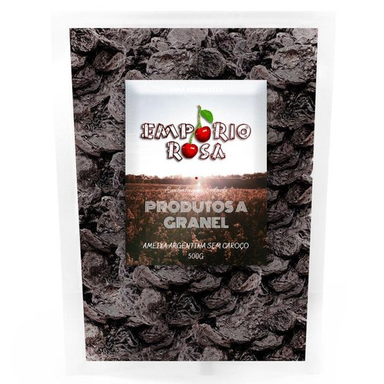 Ameixa Argentina Empório Rosa Sem Caroço 500g
