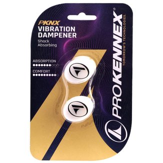 Antivibrador Prokennex Vibra Stop Branco e Preto - 2 Unidades