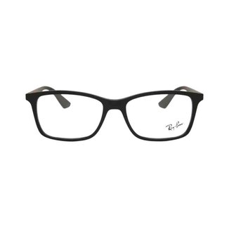 Armação de Grau Ray-Ban Preto 0RX7047 5196  54